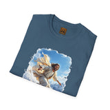 God Shirt | Jesus Snowboarding Christian T Shirt | Joyful Jesus Faith Apparel