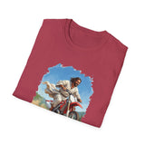 Funny Jesus Shirt | Jesus on a Dirtbike Christian T Shirt | Joyful Jesus