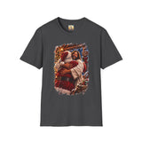 Jesus Hugging Santa Shirt | Funny Christian Christmas T Shirt | Joyful Jesus