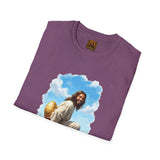 Jesus Easter Egg Shirt, Funny Christian Easter Art, Golden Egg Faith Tee