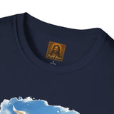 God Shirt | Jesus Snowboarding Christian T Shirt | Joyful Jesus Faith Apparel