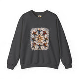 Christmas Jesus Sweatshirt | Snow Angels with Jesus Christian Crewneck Sweatshirt | Joyful Jesus