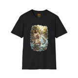 Jesus Shirt | Fly Fishing Jesus Christian Shirt | Joyful Jesus God Shirt