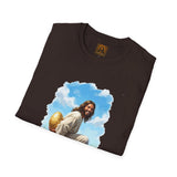 Jesus Easter Egg Shirt, Funny Christian Easter Art, Golden Egg Faith Tee
