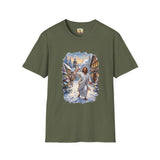 Jesus Snowball Fight Shirt | Funny Christian Christmas T Shirt | Joyful Jesus