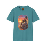Jesus Shirt | Jesus on the Beach Christian Apparel | Joyful Jesus Faith Shirt