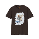 Jesus Shirt | Skiing Jesus Christian Apparel | Joyful Jesus Faith Shirt