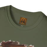 Funny Jesus Shirt | Jesus Lifting Weights Christian T Shirt | Faith Apparel