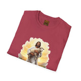 Lost Sheep Jesus Shirt, Good Shepherd Lamb Art, Christian Easter Faith Tee