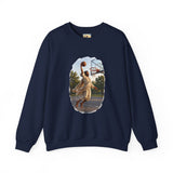 Jesus Dunking Sweatshirt | Jesus Slam Dunk Funny Christian Basketball Crewneck Sweatshirt | Joyful Jesus
