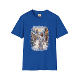 Jesus Snowball Fight Shirt | Funny Christian Christmas T Shirt | Joyful Jesus