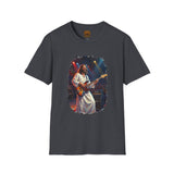 Christian T Shirt | Jesus Playing Bass at Concert | Joyful Jesus God Shirt