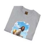 Jesus Easter Egg Shirt, Funny Christian Easter Art, Golden Egg Faith Tee