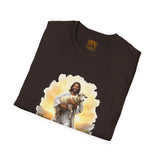 Lost Sheep Jesus Shirt, Good Shepherd Lamb Art, Christian Easter Faith Tee