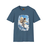 God Shirt | Jesus Snowboarding Christian T Shirt | Joyful Jesus Faith Apparel