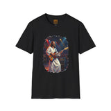 Christian T Shirt | Jesus Playing Bass at Concert | Joyful Jesus God Shirt