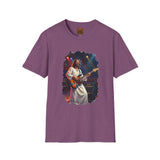Christian T Shirt | Jesus Playing Bass at Concert | Joyful Jesus God Shirt