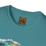 Jesus Shirt | Surfing Jesus Funny Christian T Shirt | Joyful Jesus