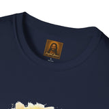 He Is Risen Easter Shirt, Joyful Jesus Resurrection Art, Christian Faith Tee