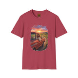 Faith Shirt | Jesus Driving a Truck Christian Apparel | Joyful Jesus