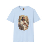 Faith Shirt | Jesus Telling Stories Christian T Shirt | Joyful Jesus