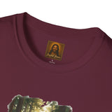 Religious Shirt | Jesus Walking in the Woods Christian T Shirt | Faith Shirt