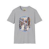 Jesus Snowball Fight Shirt | Funny Christian Christmas T Shirt | Joyful Jesus