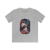 Kids Christian Shirt | Jesus Playing Guitar at Concert Kids T Shirt | Joyful Jesus Faith Shirt