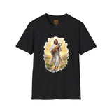 Lost Sheep Jesus Shirt, Good Shepherd Lamb Art, Christian Easter Faith Tee