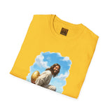 Jesus Easter Egg Shirt, Funny Christian Easter Art, Golden Egg Faith Tee