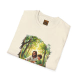 Jesus Easter Egg Hunt Shirt, Christian Kids Easter Art, Family Faith Spring Tee