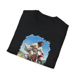Funny Jesus Shirt | Jesus on a Dirtbike Christian T Shirt | Joyful Jesus