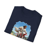 Funny Jesus Shirt | Jesus on a Dirtbike Christian T Shirt | Joyful Jesus