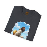 Jesus Easter Egg Shirt, Funny Christian Easter Art, Golden Egg Faith Tee