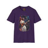Christian T Shirt | Jesus Playing Bass at Concert | Joyful Jesus God Shirt