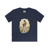 Kids Jesus Shirt | Lost Sheep Good Shepherd Christian Kids T Shirt | Joyful Jesus