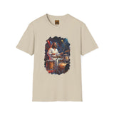 God Shirt | Jesus Playing Drums at Concert Christian T Shirt | Joyful Jesus