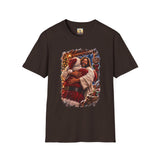 Jesus Hugging Santa Shirt | Funny Christian Christmas T Shirt | Joyful Jesus
