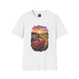 Faith Shirt | Jesus Driving a Truck Christian Apparel | Joyful Jesus