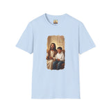Christian T Shirt | Jesus Playing Video Games Funny Jesus Shirt | Joyful Jesus