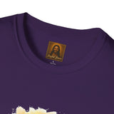 He Is Risen Easter Shirt, Joyful Jesus Resurrection Art, Christian Faith Tee