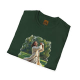 God Shirt | Jesus Playing Golf Christian T Shirt | Faith Apparel