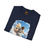 God Shirt | Jesus Snowboarding Christian T Shirt | Joyful Jesus Faith Apparel