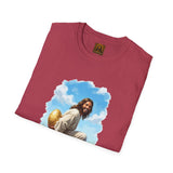 Jesus Easter Egg Shirt, Funny Christian Easter Art, Golden Egg Faith Tee