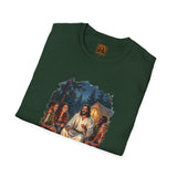 Jesus Shirt | Camping with Jesus Christian T Shirt | Faith Apparel