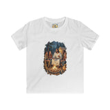 Kids Jesus Shirt | Camping with Jesus Christian Kids T Shirt | Faith Apparel