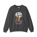 Jesus Dunking Sweatshirt | Jesus Slam Dunk Funny Christian Basketball Crewneck Sweatshirt | Joyful Jesus