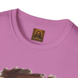 Funny Jesus Shirt | Jesus Lifting Weights Christian T Shirt | Faith Apparel