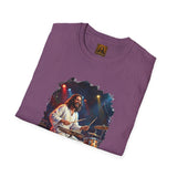 God Shirt | Jesus Playing Drums at Concert Christian T Shirt | Joyful Jesus