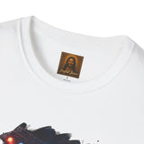 God Shirt | Jesus Playing Drums at Concert Christian T Shirt | Joyful Jesus